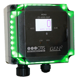 Otis Instruments OI-6000 Cube Series wired non-explosion proof remote sensor assembly