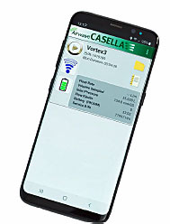 Casella Vortex3 High Flow Pump Bluetooth Connectivity